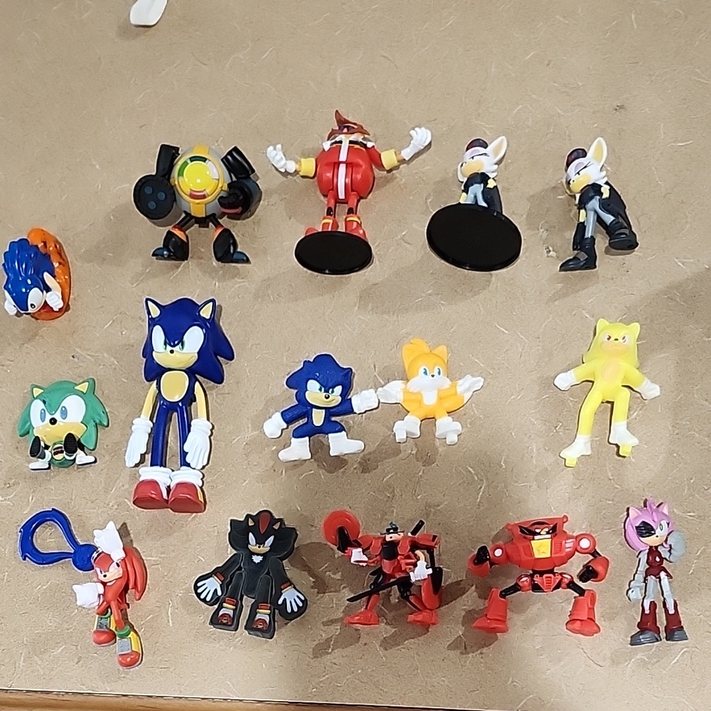 Sonic the Hedgehog Action Figure Set - Multicolor